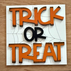 Inserts For Interchangeable Ladder /Halloween/ Trick Or Treat