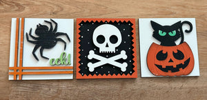 Inserts For Interchangeable Ladder / Spider/Skull/ Halloween