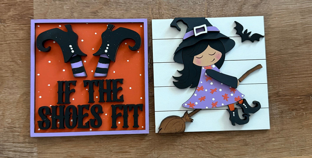 Inserts For Interchangeable Ladder /If the shoe fits/Halloween
