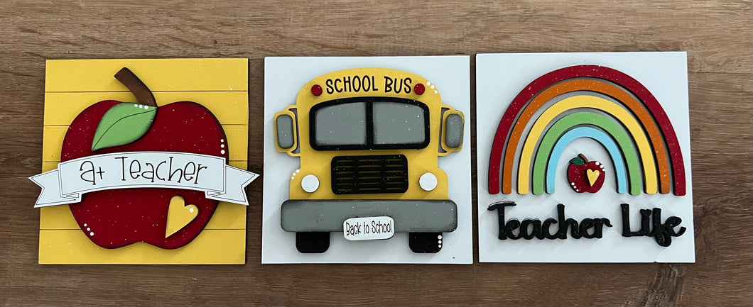Inserts For Interchangeable Ladder / Teacher