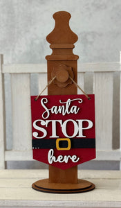 Mini Hanger Signs/ Santa