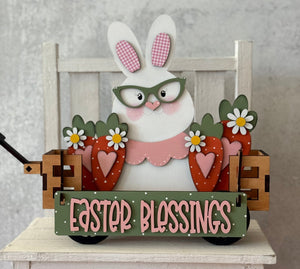 Shelf Sitter or Wagon Insert Easter Blessings