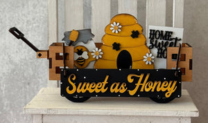 Shelf Sitter or Wagon Insert Sweet As Honey