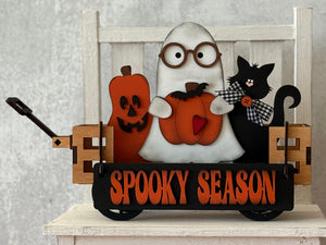 Shelf Sitter or Wagon Insert Spooky Season