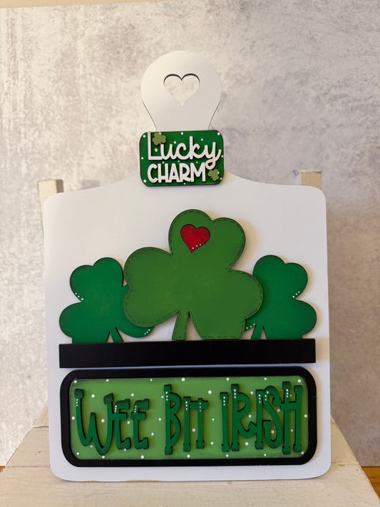 Truck or Bread Board Insert /St. Patrick’s Day