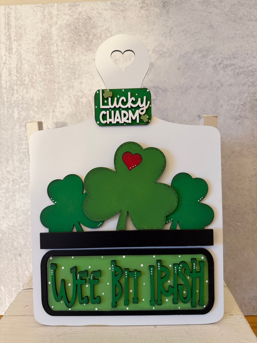Truck or Bread Board Insert /St. Patrick’s Day