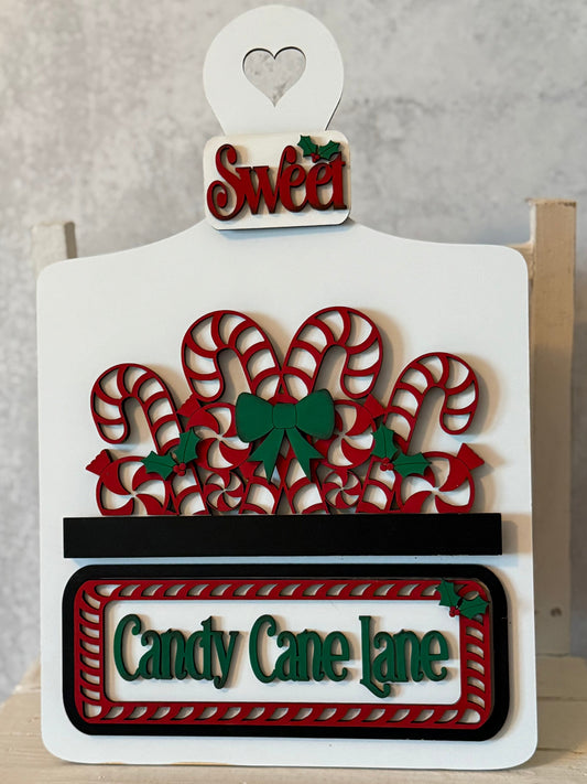 Truck or Bread Board / Christmas Peppermint