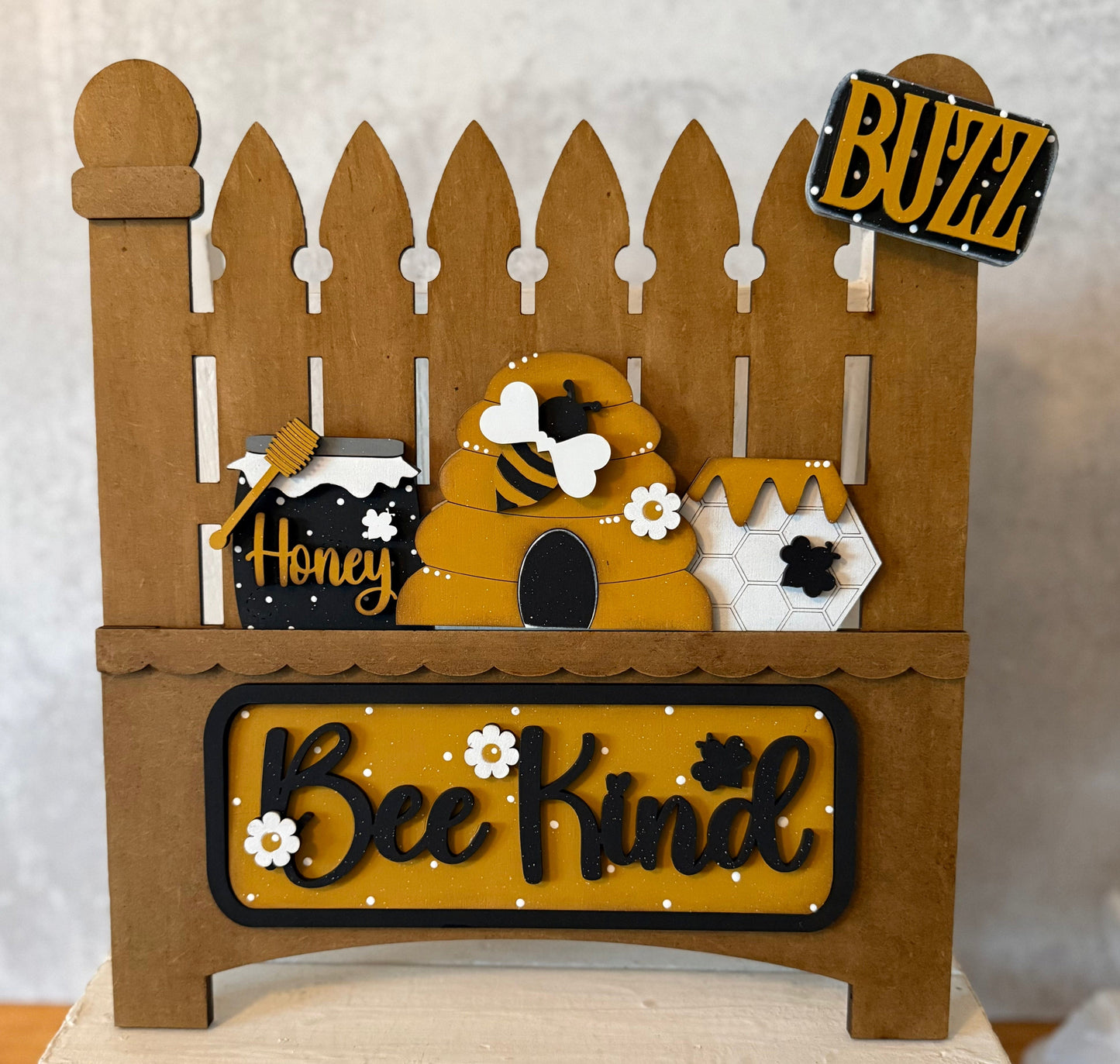 Truck or Bread Board Insert /Bee Kind