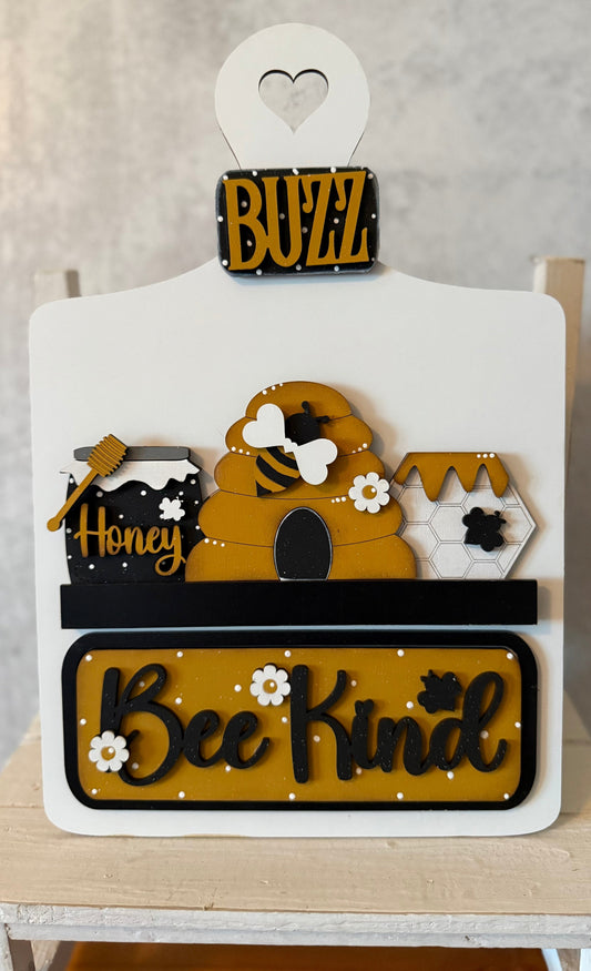 Truck or Bread Board Insert /Bee Kind