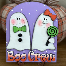 Load image into Gallery viewer, Small Arched Signs / Halloween/Boo Crew
