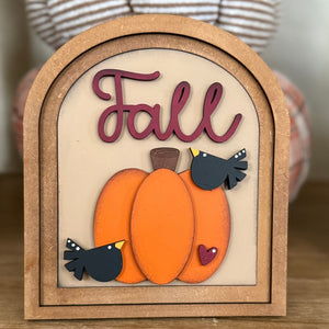 Small Arched Signs / Fall/ Autumn