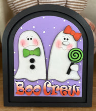 Load image into Gallery viewer, Small Arched Signs / Halloween/Boo Crew
