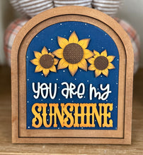 Load image into Gallery viewer, Small Arched Signs / Fall/Sunflowers

