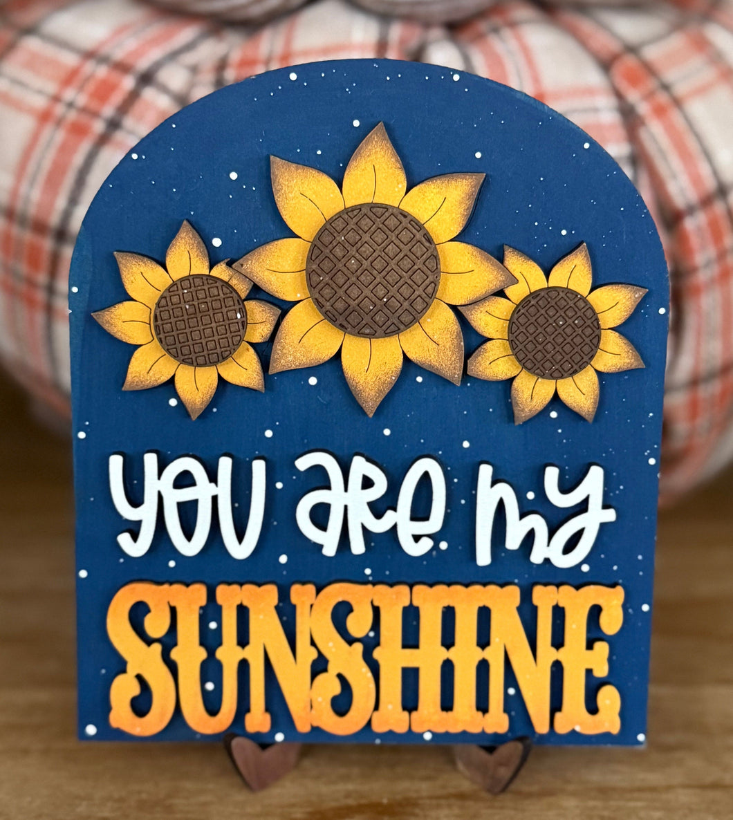 Small Arched Signs / Fall/Sunflowers