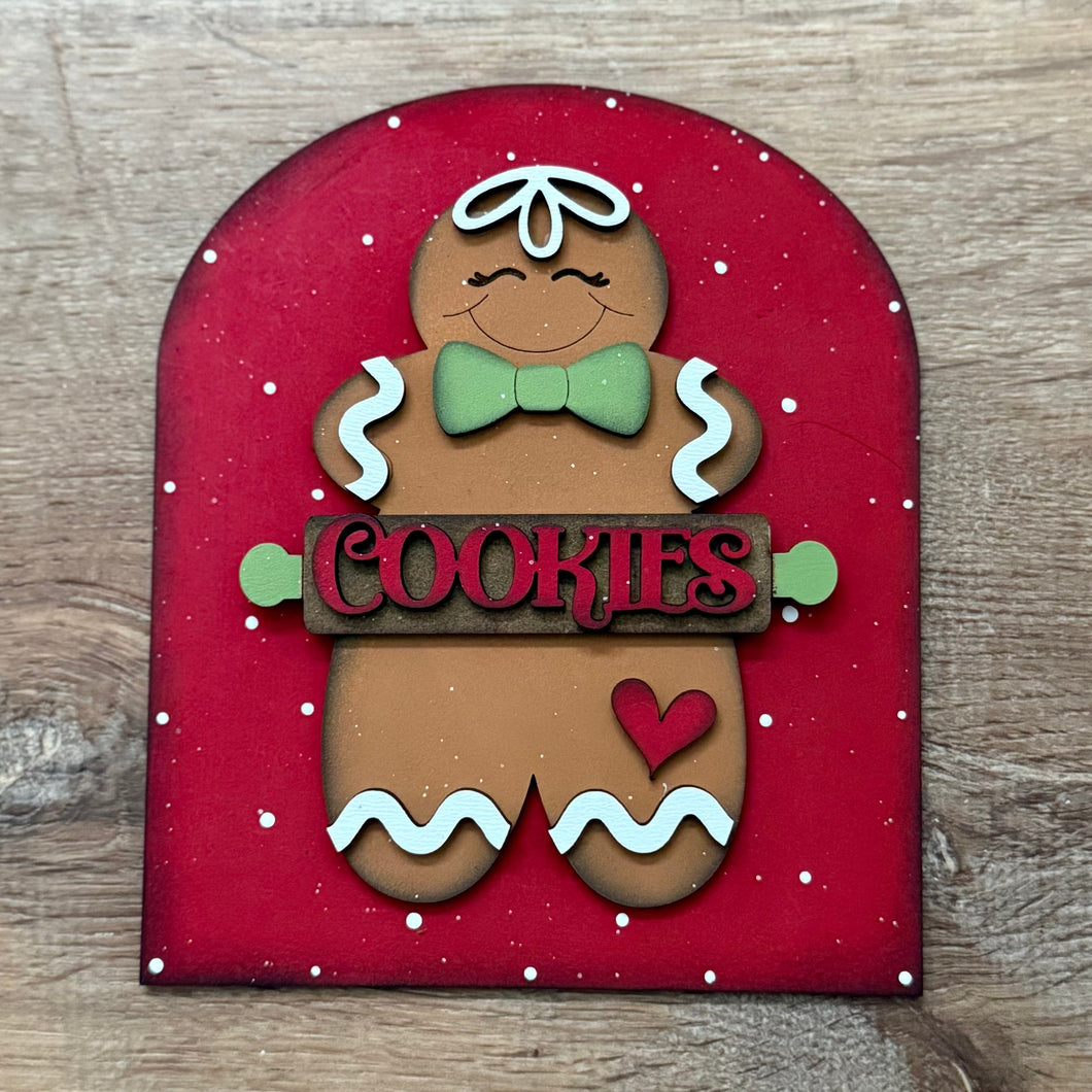 Small Arched Signs / Gingerbread