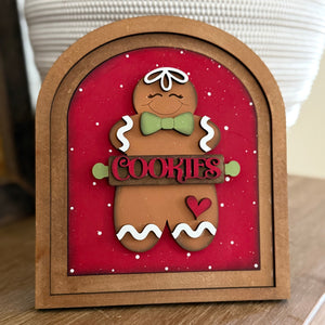 Small Arched Signs / Gingerbread