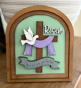 Small Arched Signs / Easter