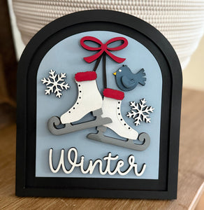 Small Arched Signs / Winter