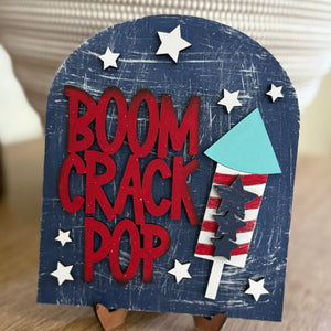 Small Arched Signs / 4TH Of JULY