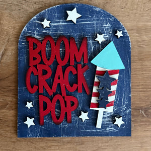 Small Arched Signs / 4TH Of JULY
