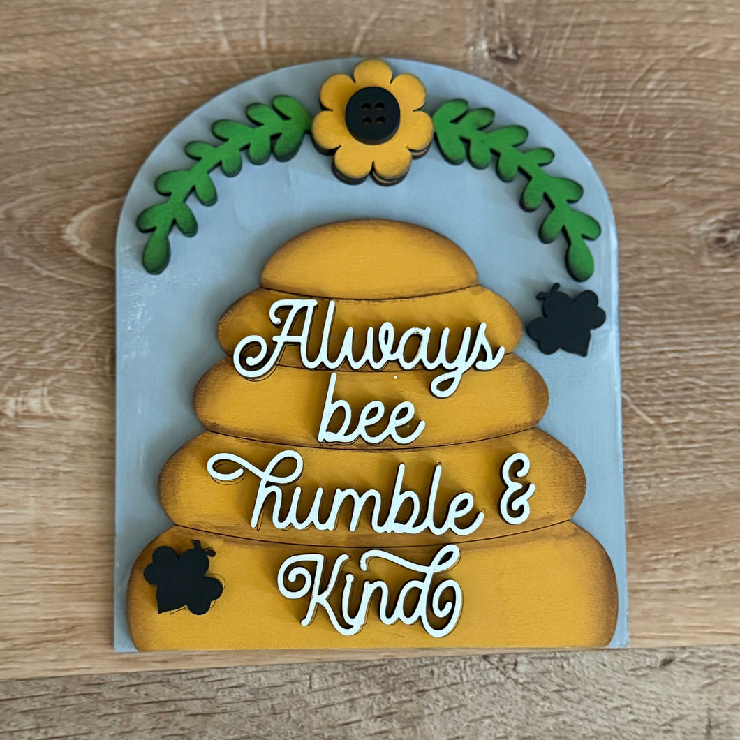 Small Arched Signs / Summer/ Bees