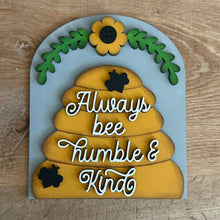 Load image into Gallery viewer, Small Arched Signs / Summer/ Bees
