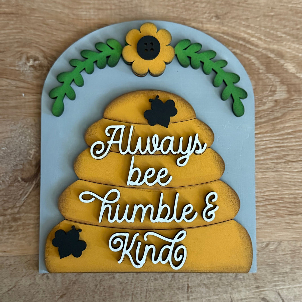 Small Arched Signs / Summer/ Bees