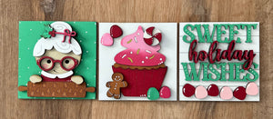 Inserts For Interchangeable Ladder / Mrs. Claus Sweet Treats