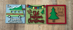 Inserts For Interchangeable Ladder /Happiest Christmas