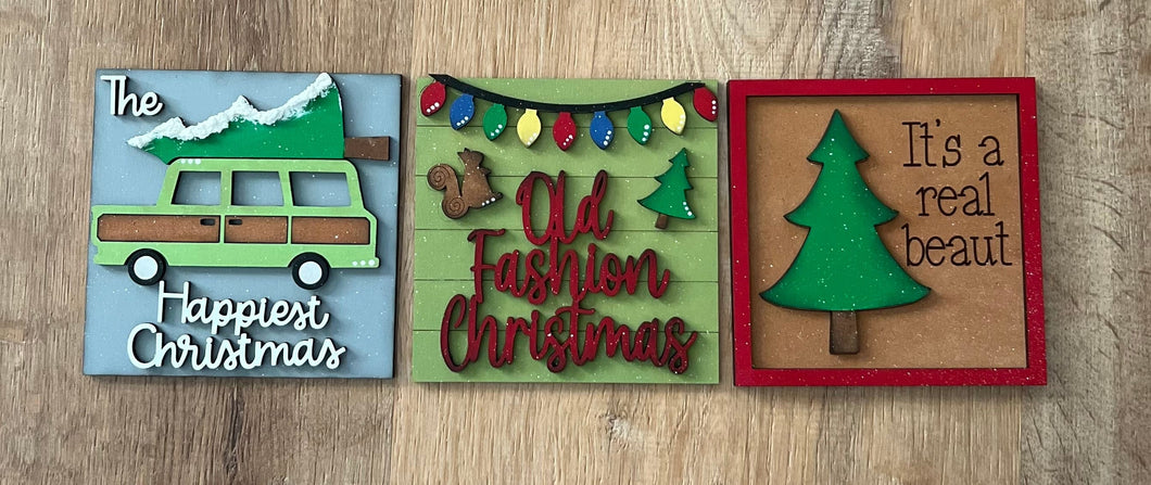 Inserts For Interchangeable Ladder /Happiest Christmas