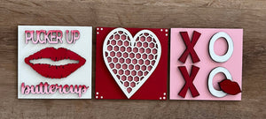 Inserts For Interchangeable Ladder / Valentine